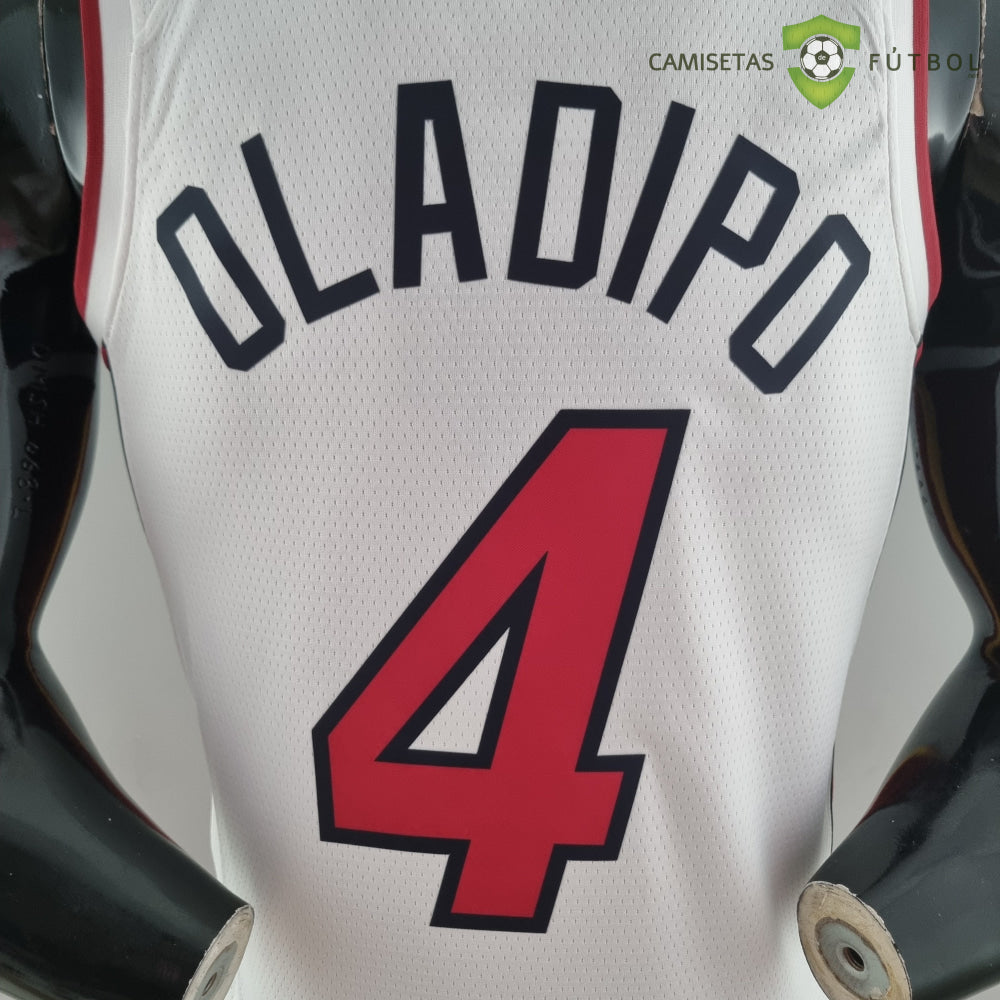 Camiseta Miami Heat 21-22 - Victor Oladipo 4 Blanco Nba