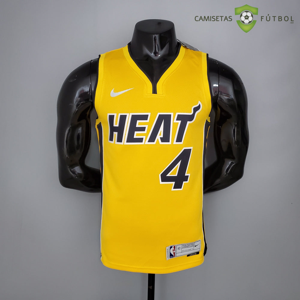 Camiseta Miami Heat 21-22 - Victor Oladipo 4 Earned Edition Nba