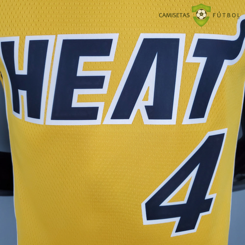 Camiseta Miami Heat 21-22 - Victor Oladipo 4 Earned Edition Nba