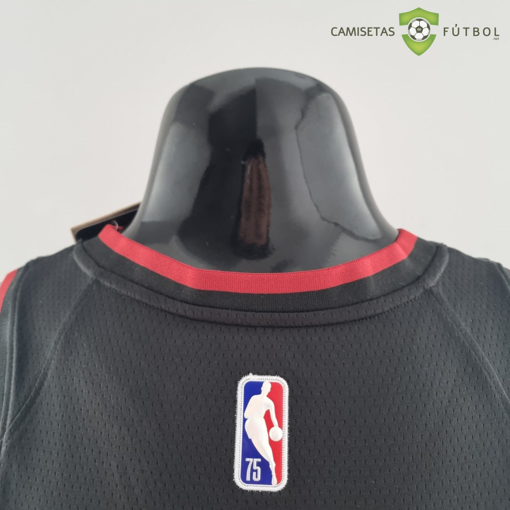 Camiseta Miami Heat 21-22 - Victor Oladipo 4 Negro Nba