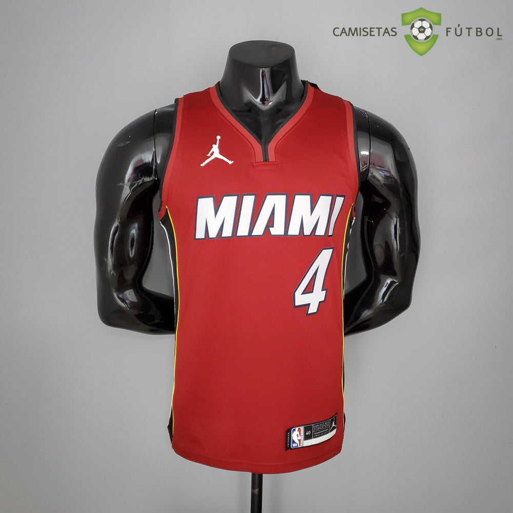 Camiseta Miami Heat 21-22 - Victor Oladipo 4 Rojo Nba