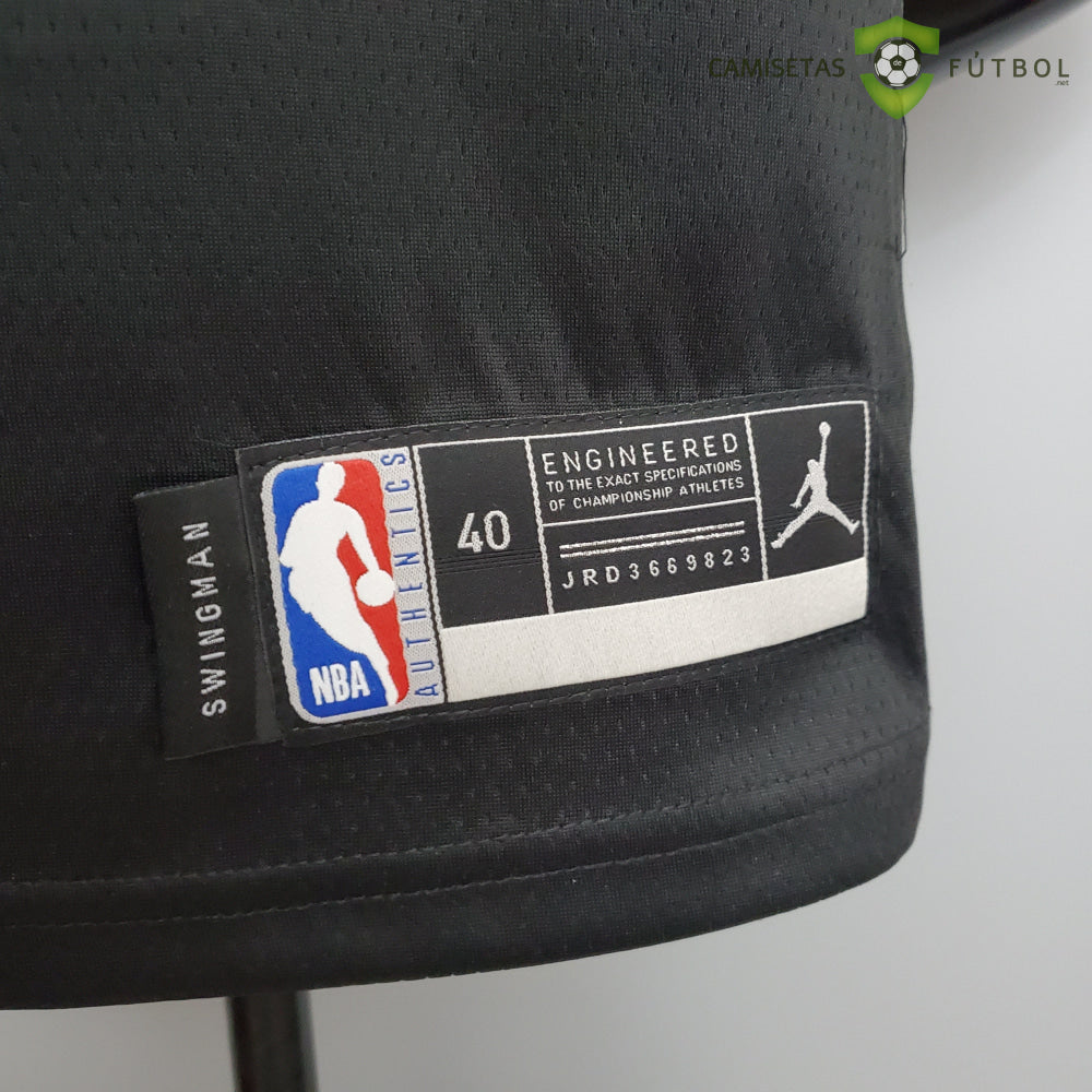 Camiseta Milwaukee Bucks 21-22 - Giannis Antetokounmpo 34 Negro Nba