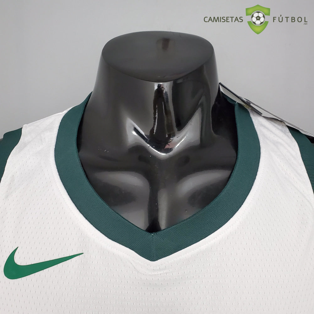Camiseta Milwaukee Bucks 21-22 - Khris Middleton 22 Blanco Nba
