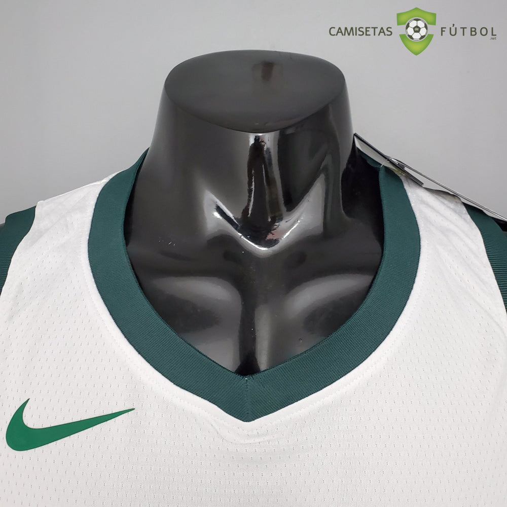 Camiseta Milwaukee Bucks 21-22 - Khris Middleton 22 Blanco Nba