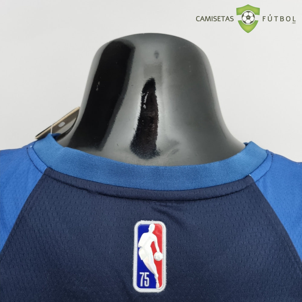 Camiseta Minnesota Timberwolves 21-22 - Andrew Wiggins 22 Azul Marino Nba