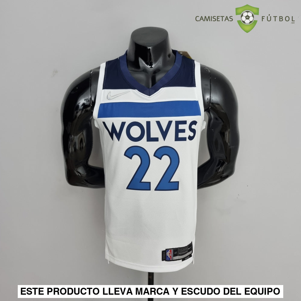 Camiseta Minnesota Timberwolves 21-22 - Andrew Wiggins 22 Blanco Nba