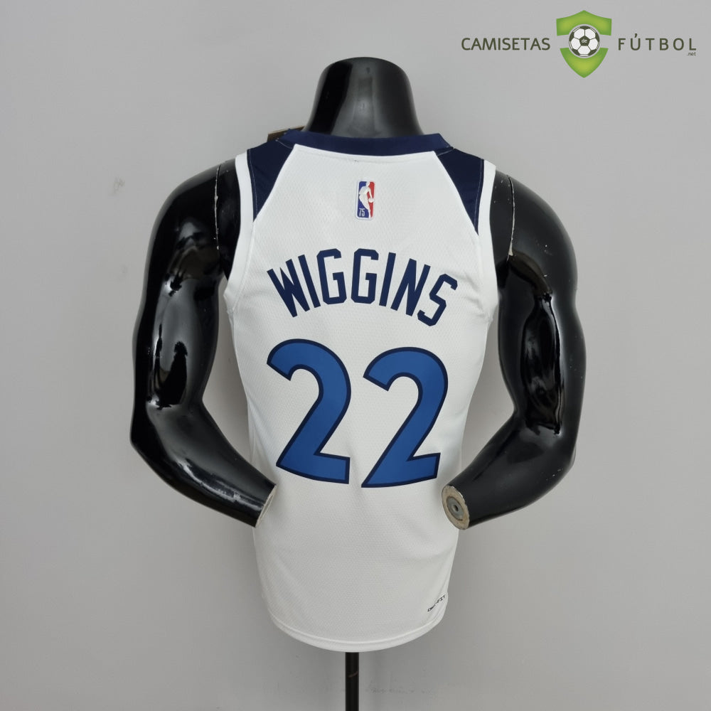 Camiseta Minnesota Timberwolves 21-22 - Andrew Wiggins 22 Blanco Nba