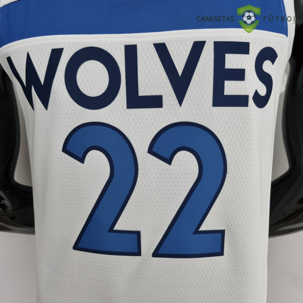 Camiseta Minnesota Timberwolves 21-22 - Andrew Wiggins 22 Blanco Nba
