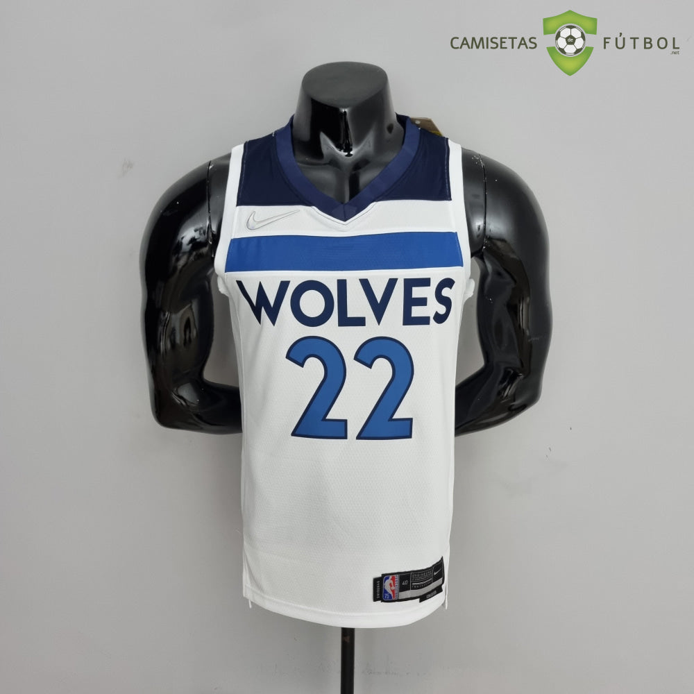 Camiseta Minnesota Timberwolves 21-22 - Andrew Wiggins 22 Blanco Nba