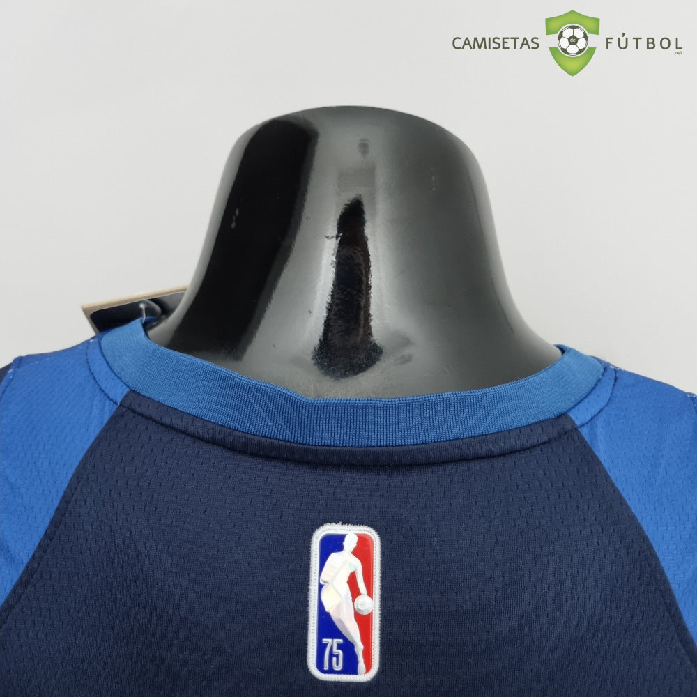 Camiseta Minnesota Timberwolves 21-22 - Dangelo Russell 0 Azul Marino Nba