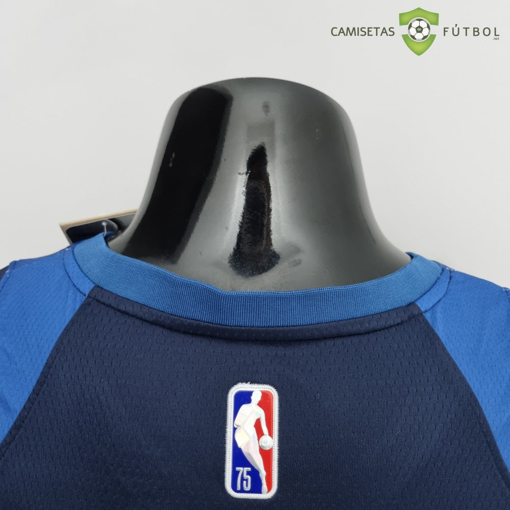 Camiseta Minnesota Timberwolves 21-22 - Dangelo Russell 0 Azul Marino Nba