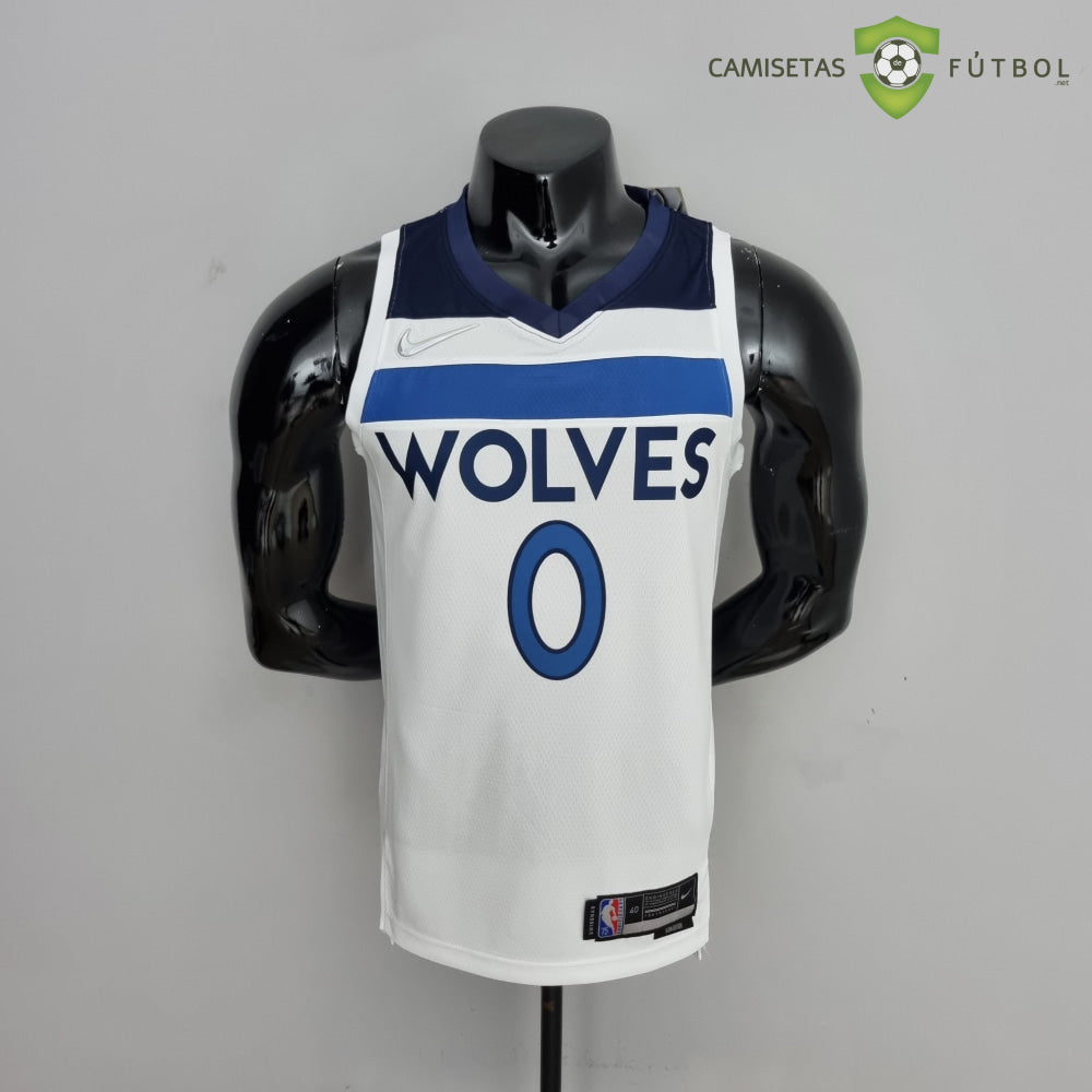 Camiseta Minnesota Timberwolves 21-22 - Dangelo Russell 0 Blanco Nba