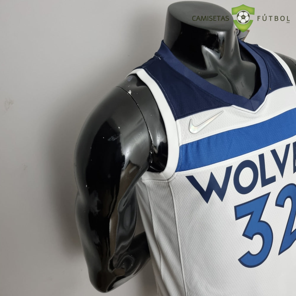 Camiseta Minnesota Timberwolves 21-22 - Karl-Anthony Towns 32 Blanco Nba
