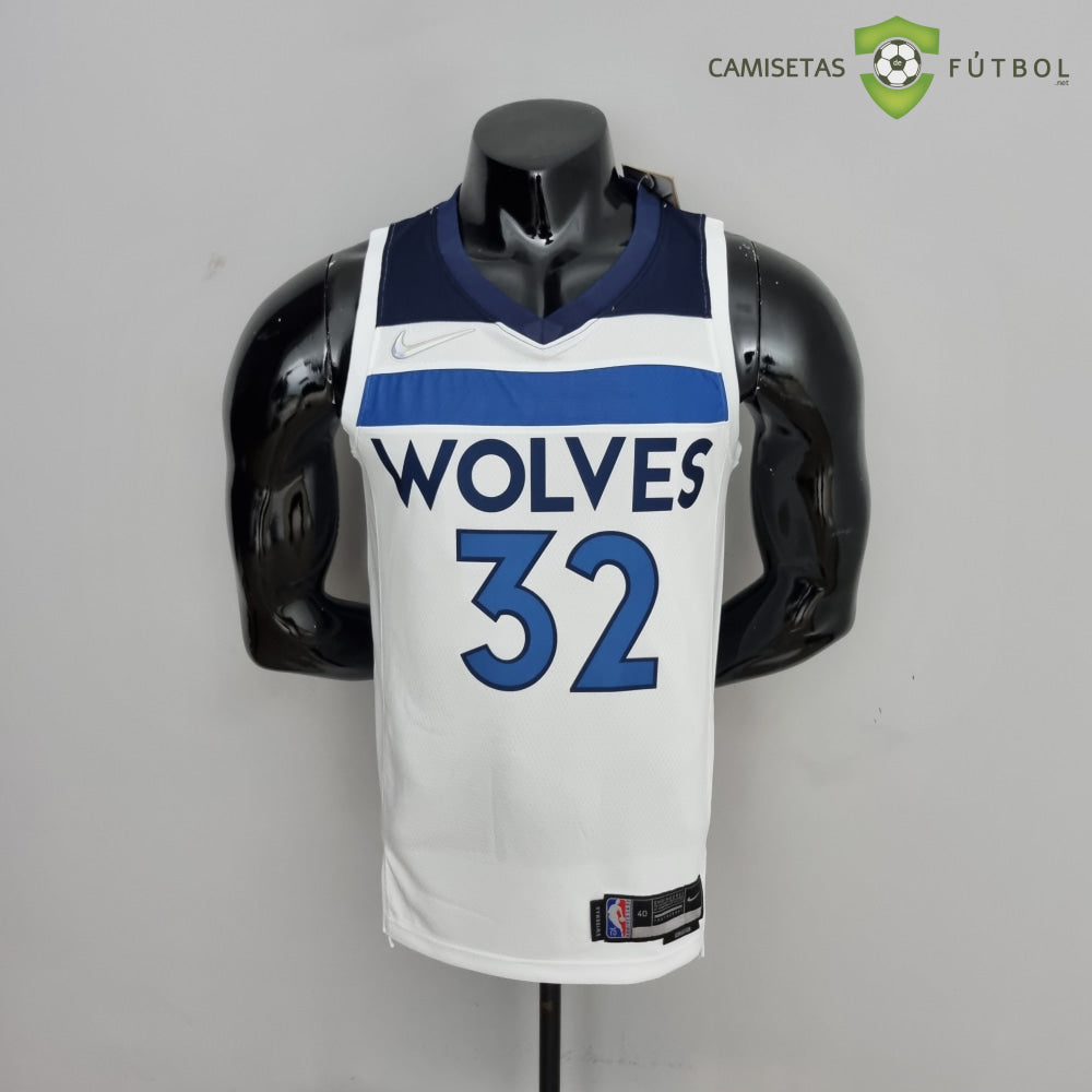 Camiseta Minnesota Timberwolves 21-22 - Karl-Anthony Towns 32 Blanco Nba