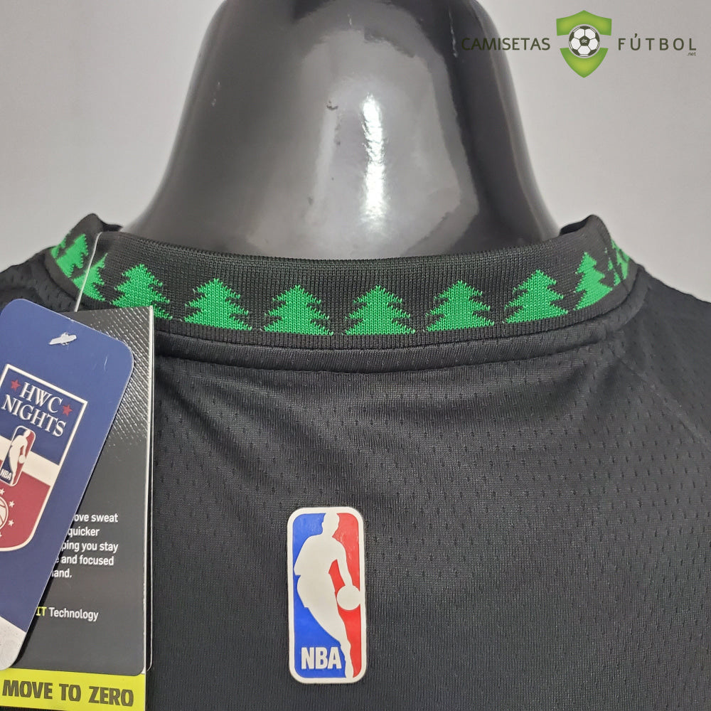 Camiseta Minnesota Timberwolves 21-22 - Kevin Garnett 21 Negro Nba