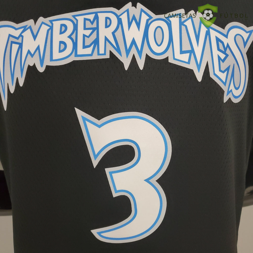 Camiseta Minnesota Timberwolves 21-22 - Stephon Marbury 3 Negro Nba