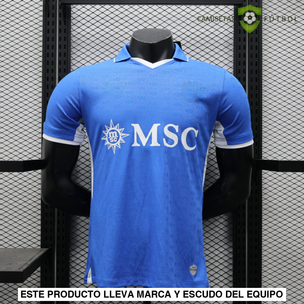 Camiseta Napoli 24-25 Local (Player Version) De Futbol