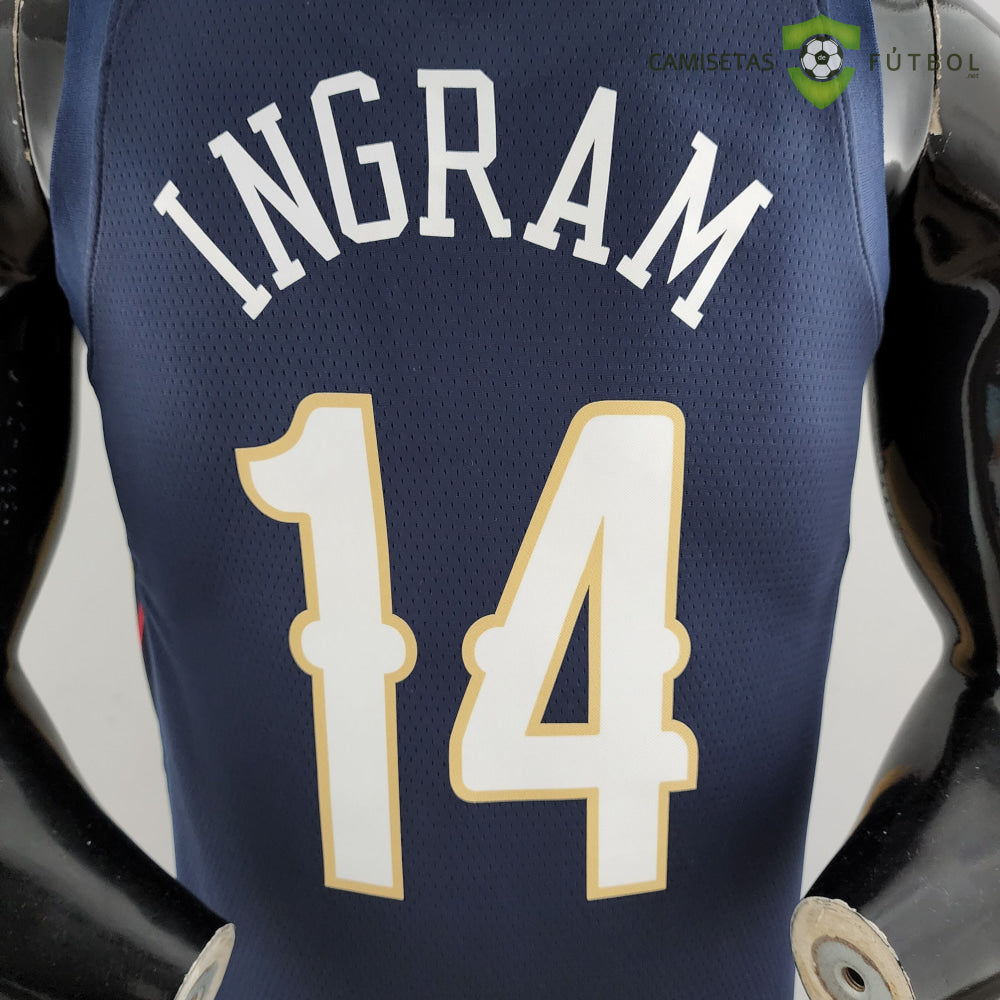 Camiseta New Orleans Pelicans 21-22 - Brandon Ingram 14 Azul Nba