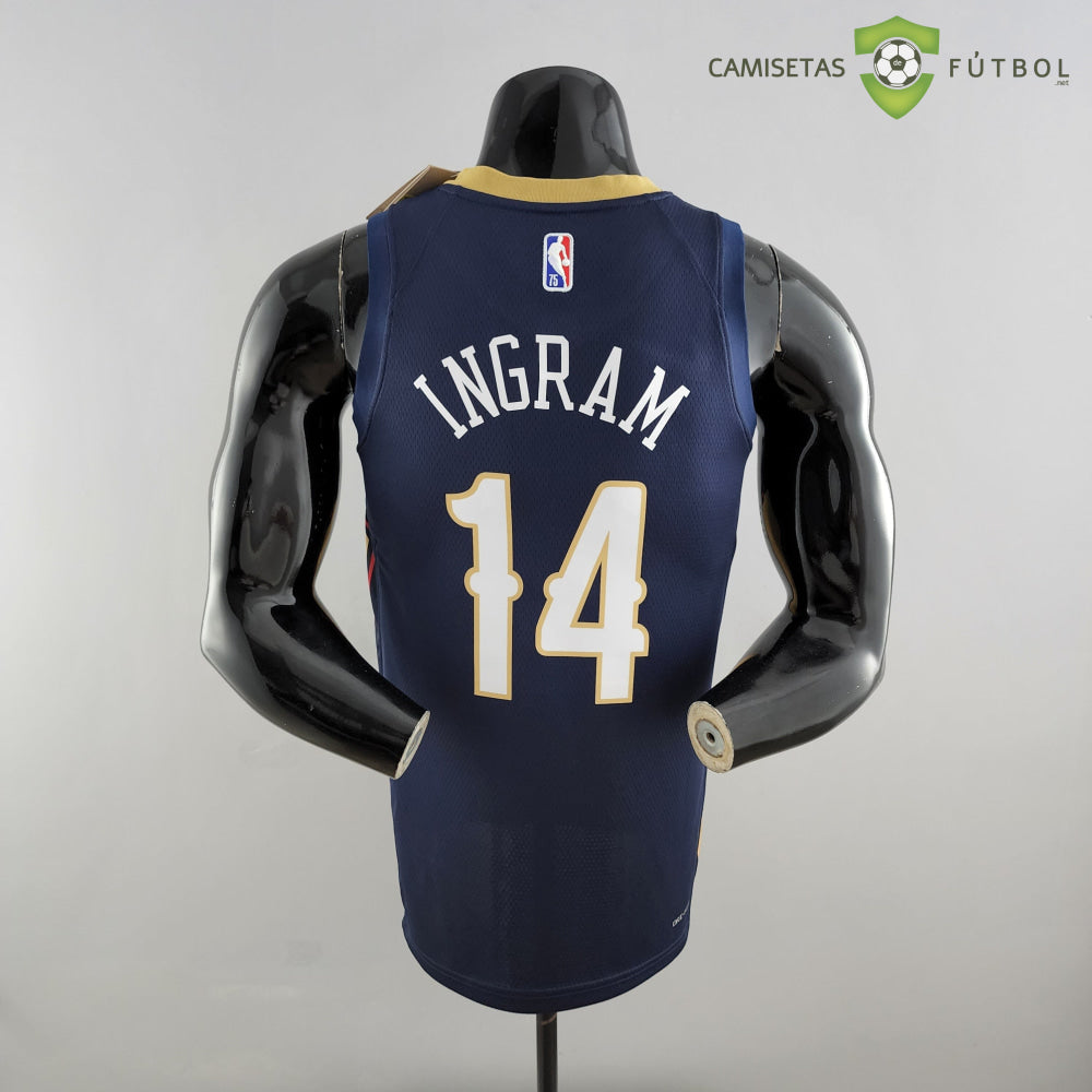 Camiseta New Orleans Pelicans 21-22 - Brandon Ingram 14 Azul Nba