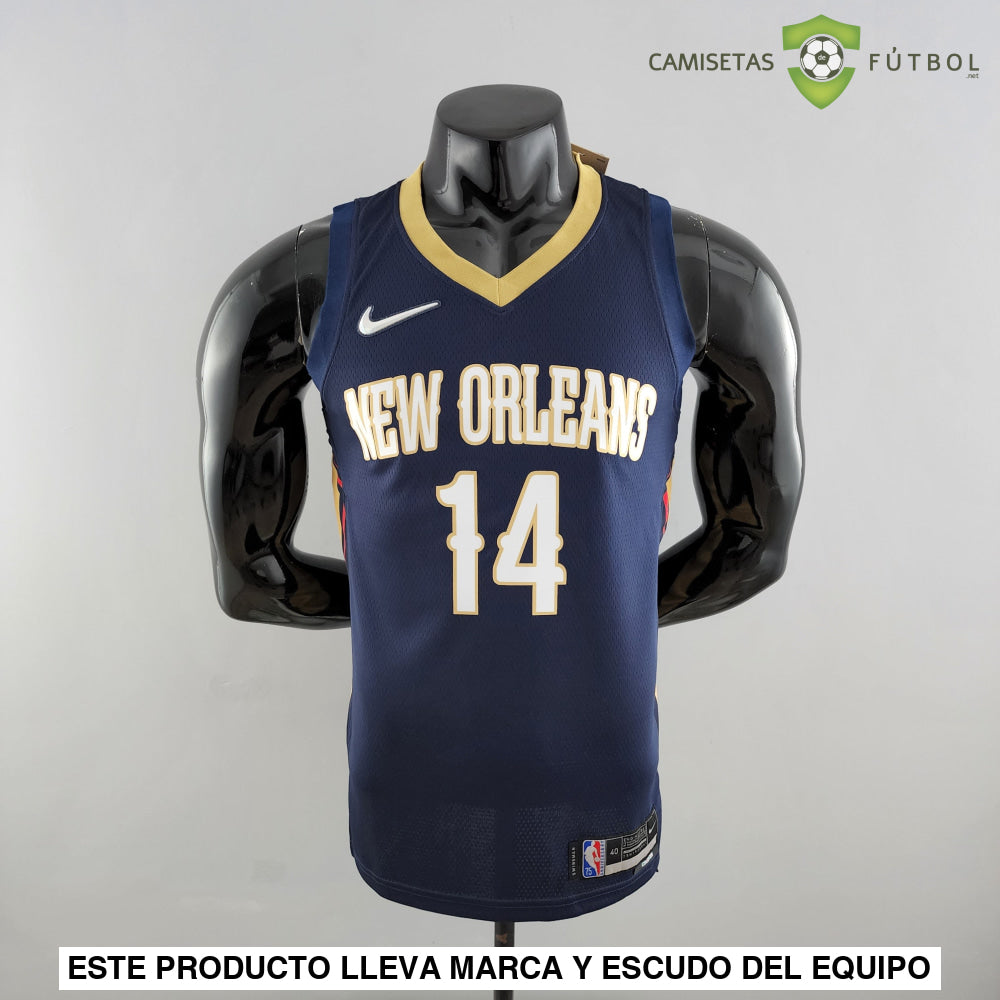 Camiseta New Orleans Pelicans 21-22 - Brandon Ingram 14 Azul Nba