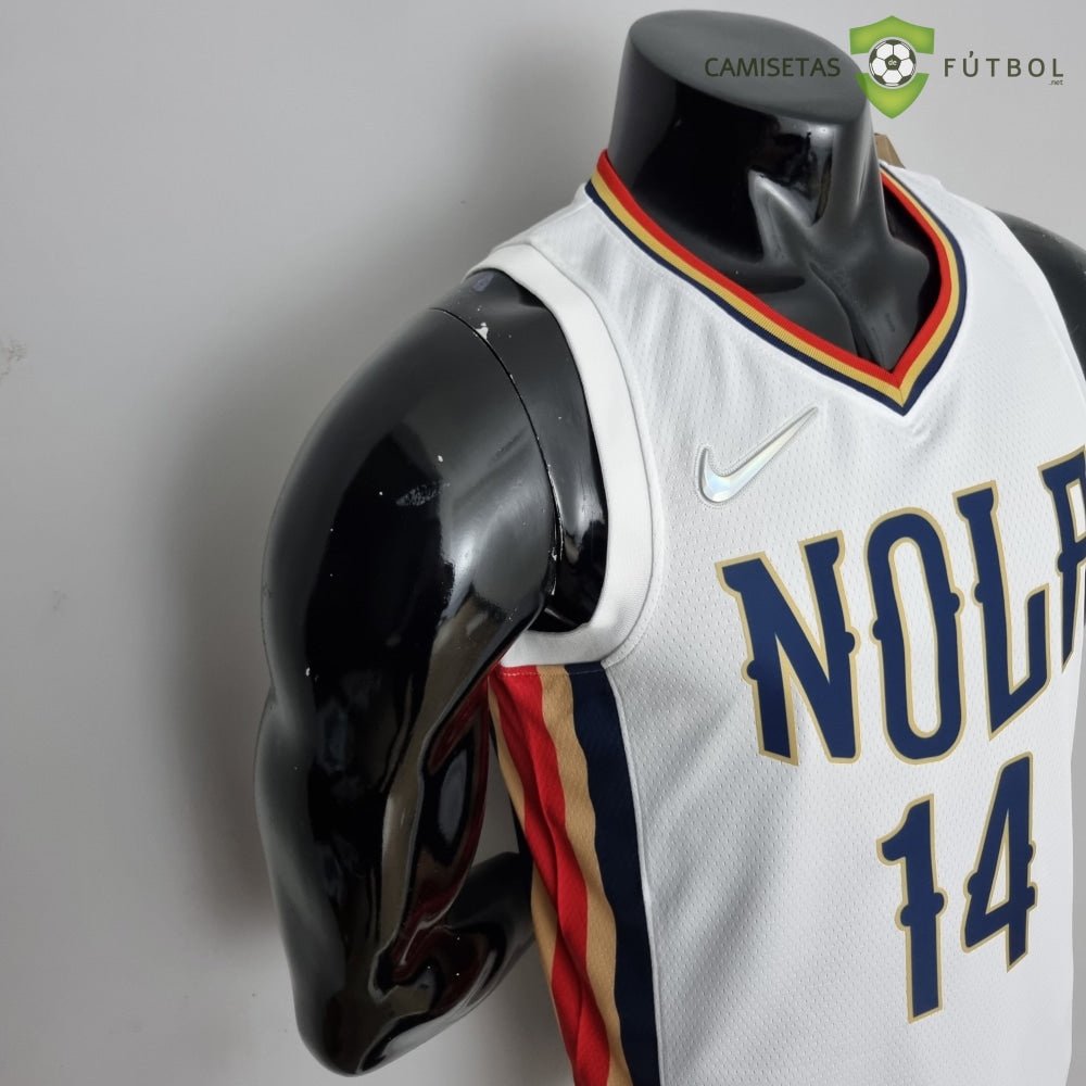 Camiseta New Orleans Pelicans 21-22 - Brandon Ingram 14 Blanco Nba