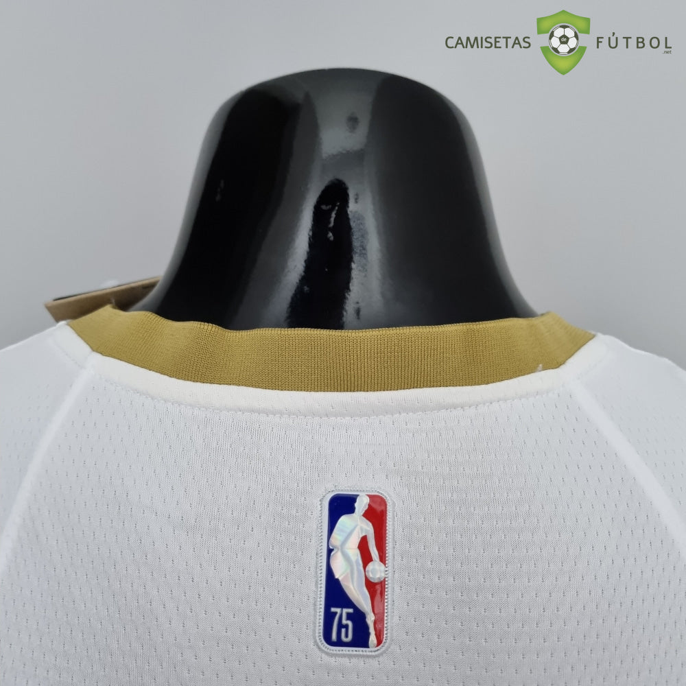 Camiseta New Orleans Pelicans 21-22 - Brandon Ingram 14 Blanco Dorado Nba