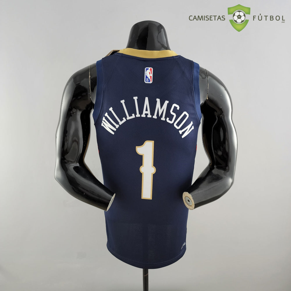 Camiseta New Orleans Pelicans 21-22 - Zion Williamson 1 Azul Nba