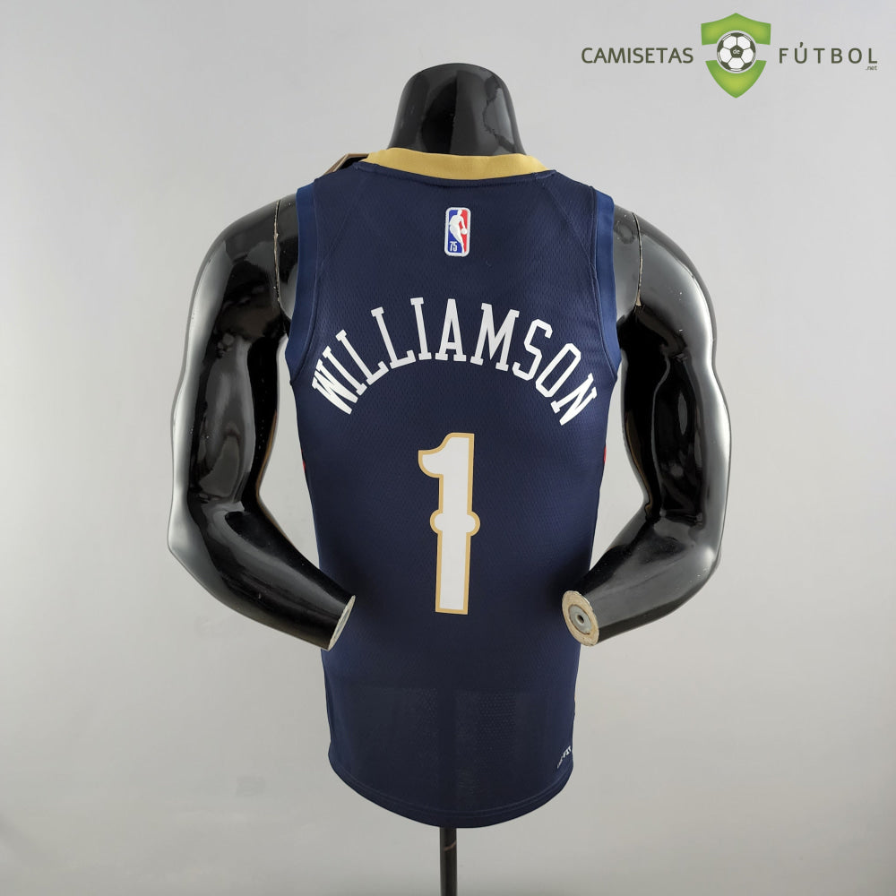Camiseta New Orleans Pelicans 21-22 - Zion Williamson 1 Azul Nba