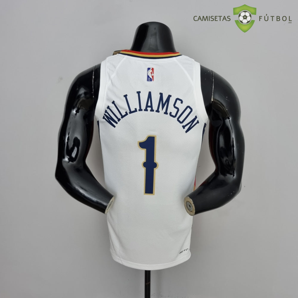 Camiseta New Orleans Pelicans 21-22 - Zion Williamson 1 Blanco Nba