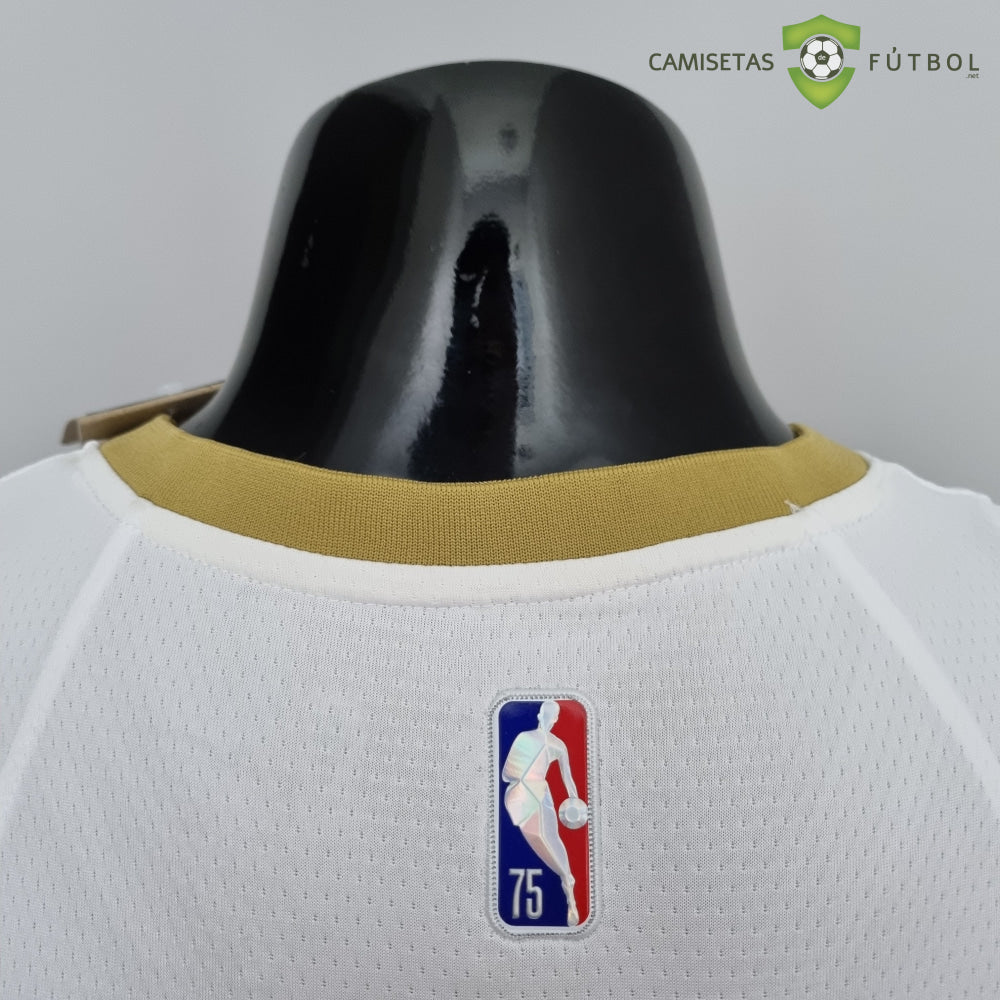 Camiseta New Orleans Pelicans 21-22 - Zion Williamson 1 Blanco Dorado Nba