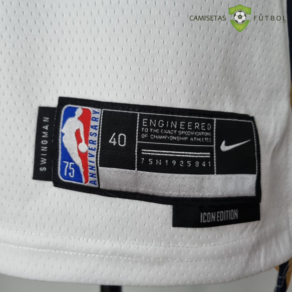 Camiseta New Orleans Pelicans 21-22 - Zion Williamson 1 Blanco Dorado Nba