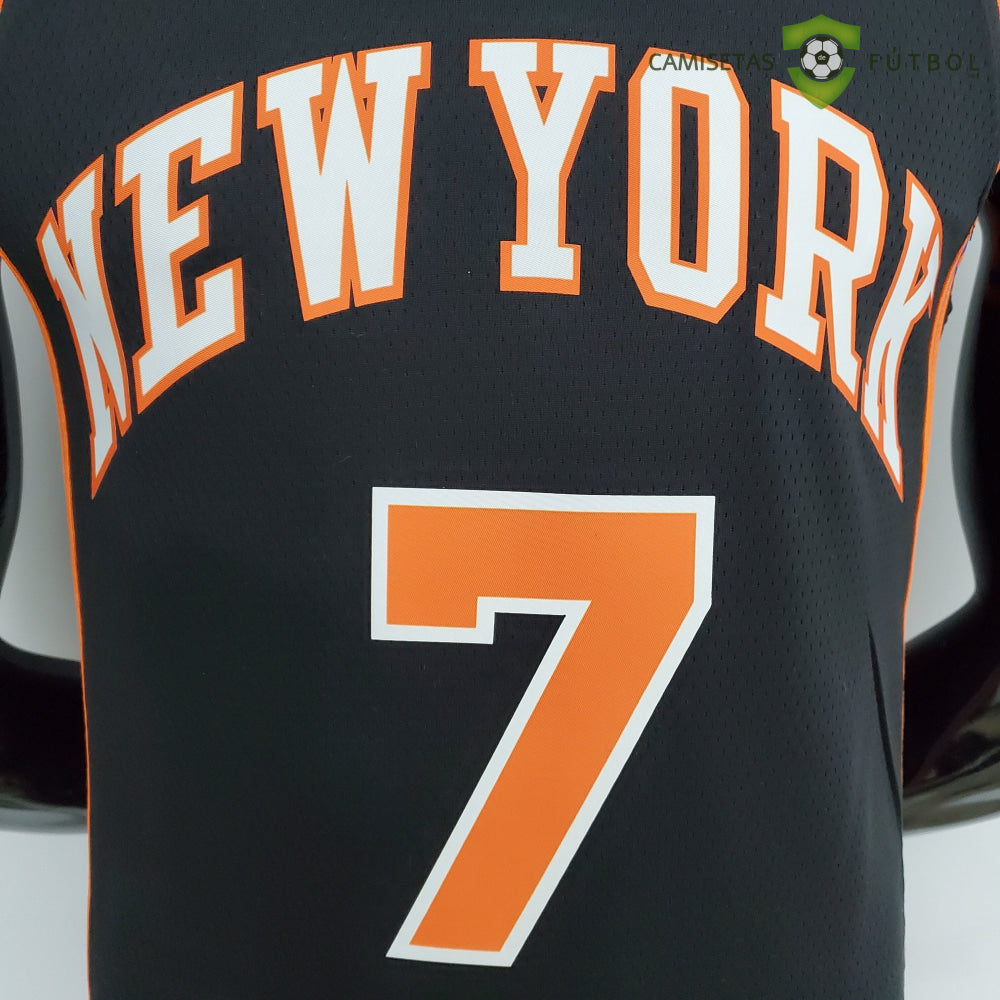 Camiseta New York Knicks 21-22 - Carmelo Anthony 7 Negro Nba