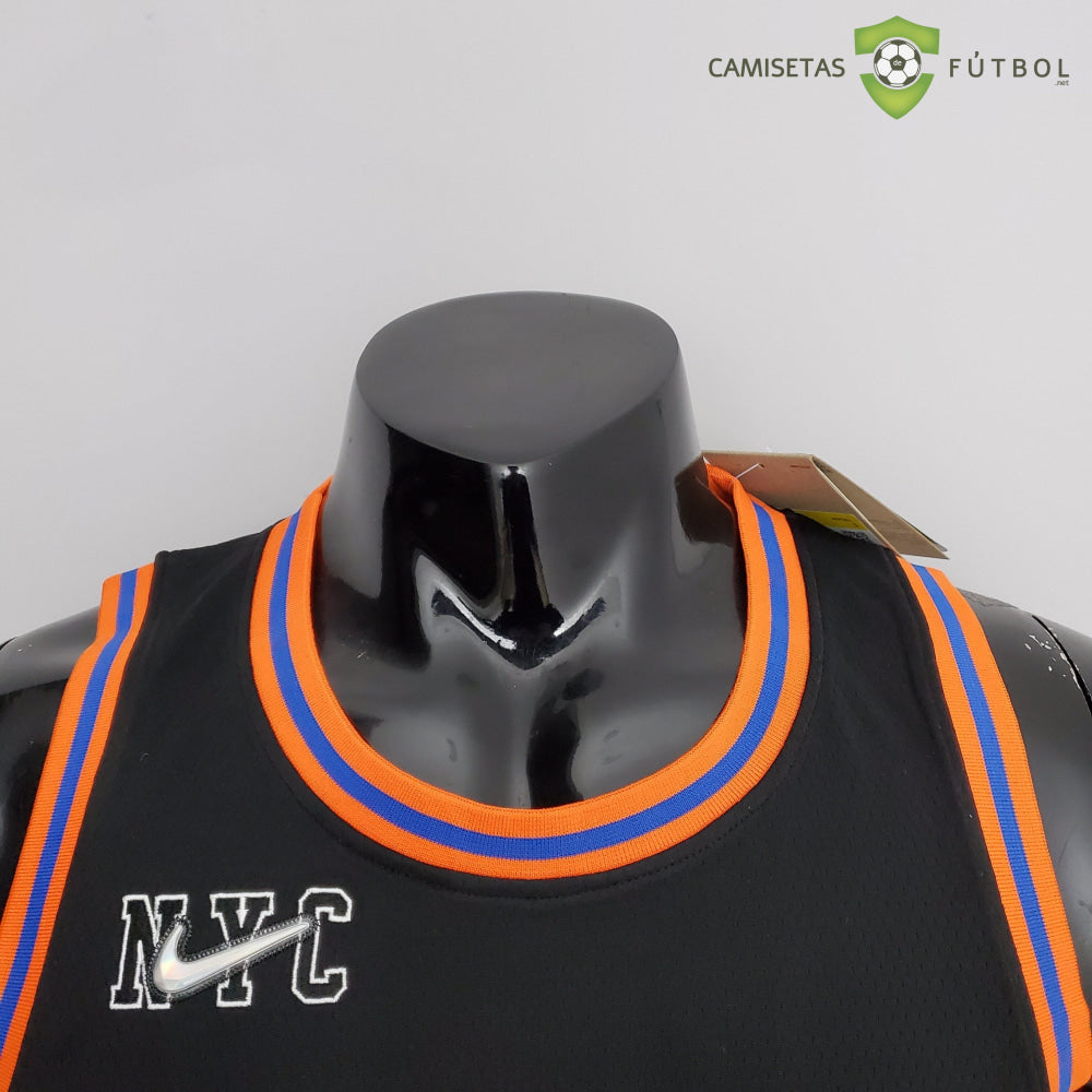 Camiseta New York Knicks 21-22 - Carmelo Anthony 7 Negro Nba