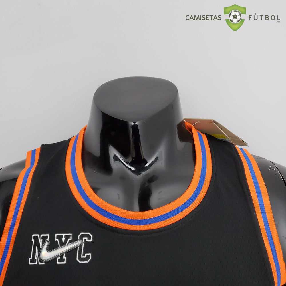 Camiseta New York Knicks 21-22 - Carmelo Anthony 7 Negro Nba