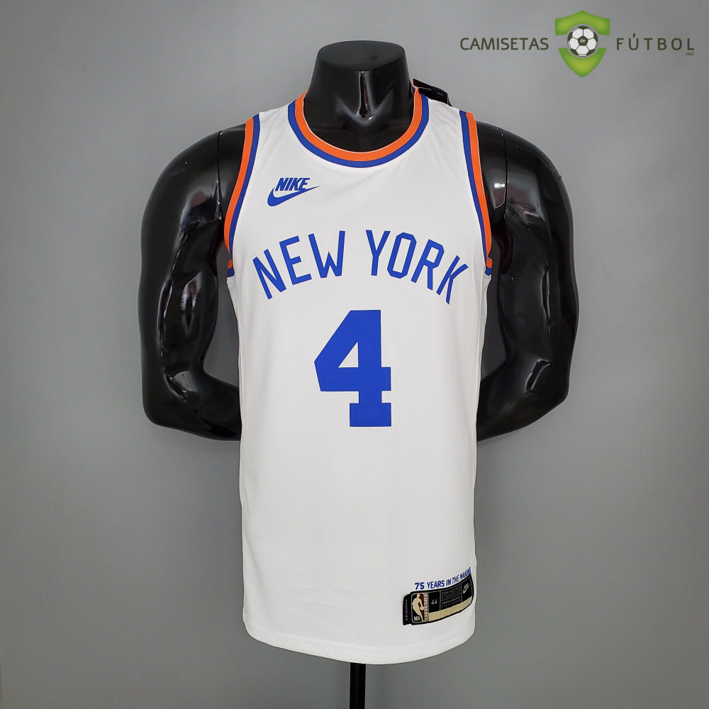 Camiseta New York Knicks 21-22 - Derrick Rose 4 Blanco Nba