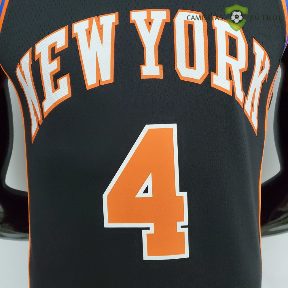 Camiseta New York Knicks 21-22 - Derrick Rose 4 Negro Nba