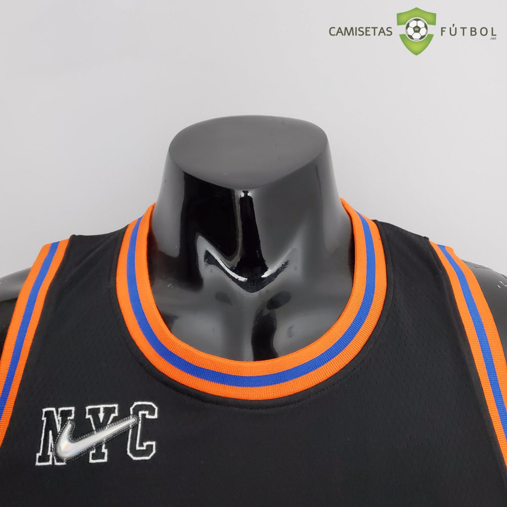 Camiseta New York Knicks 21-22 - Derrick Rose 4 Negro Nba