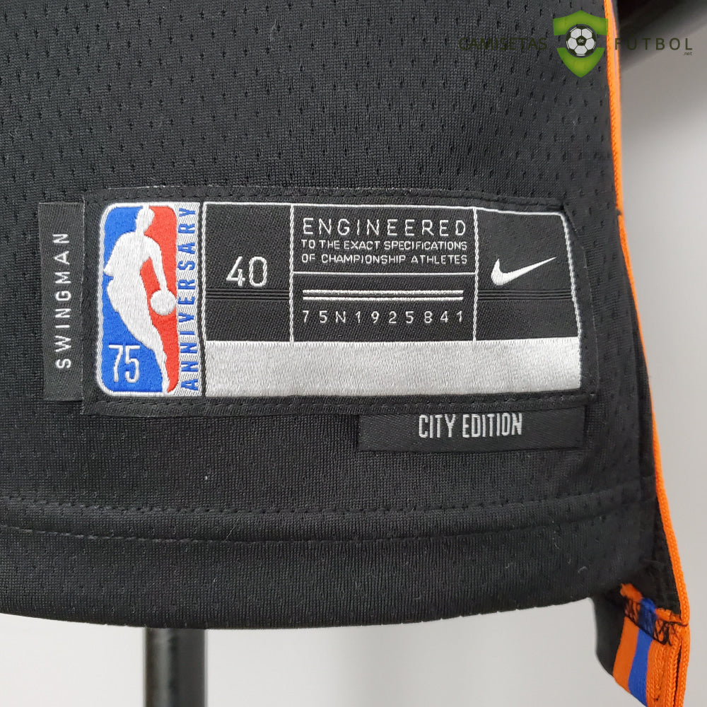 Camiseta New York Knicks 21-22 - Derrick Rose 4 Negro Nba
