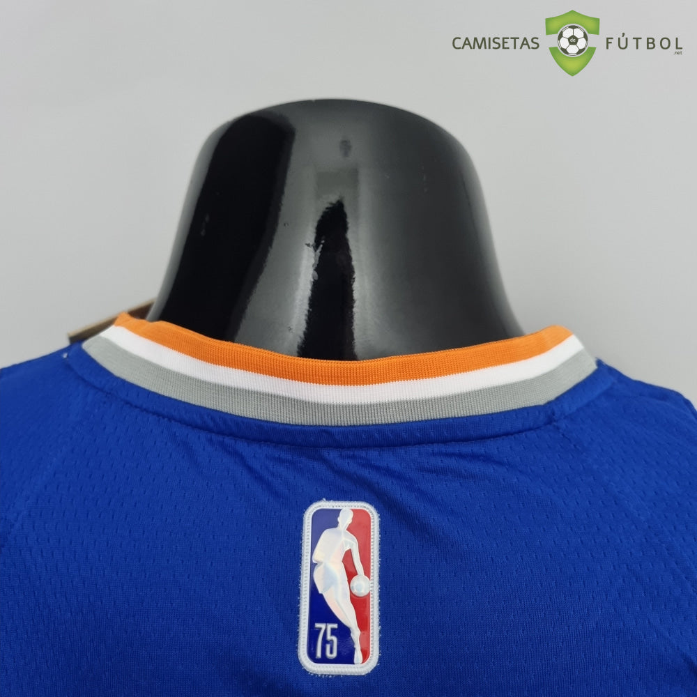 Camiseta New York Knicks 21-22 - Jeremy Lin 17 Azul Naranja Nba