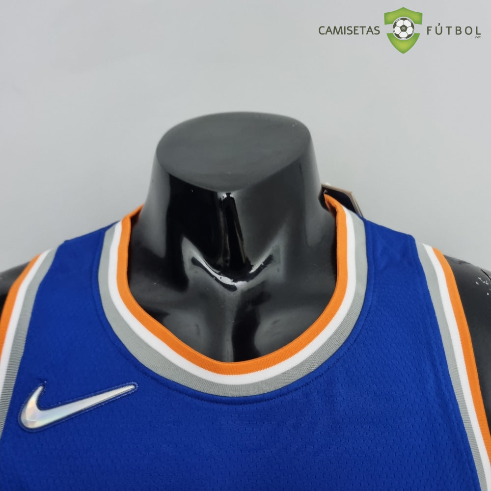 Camiseta New York Knicks 21-22 - Jeremy Lin 17 Azul Naranja Nba