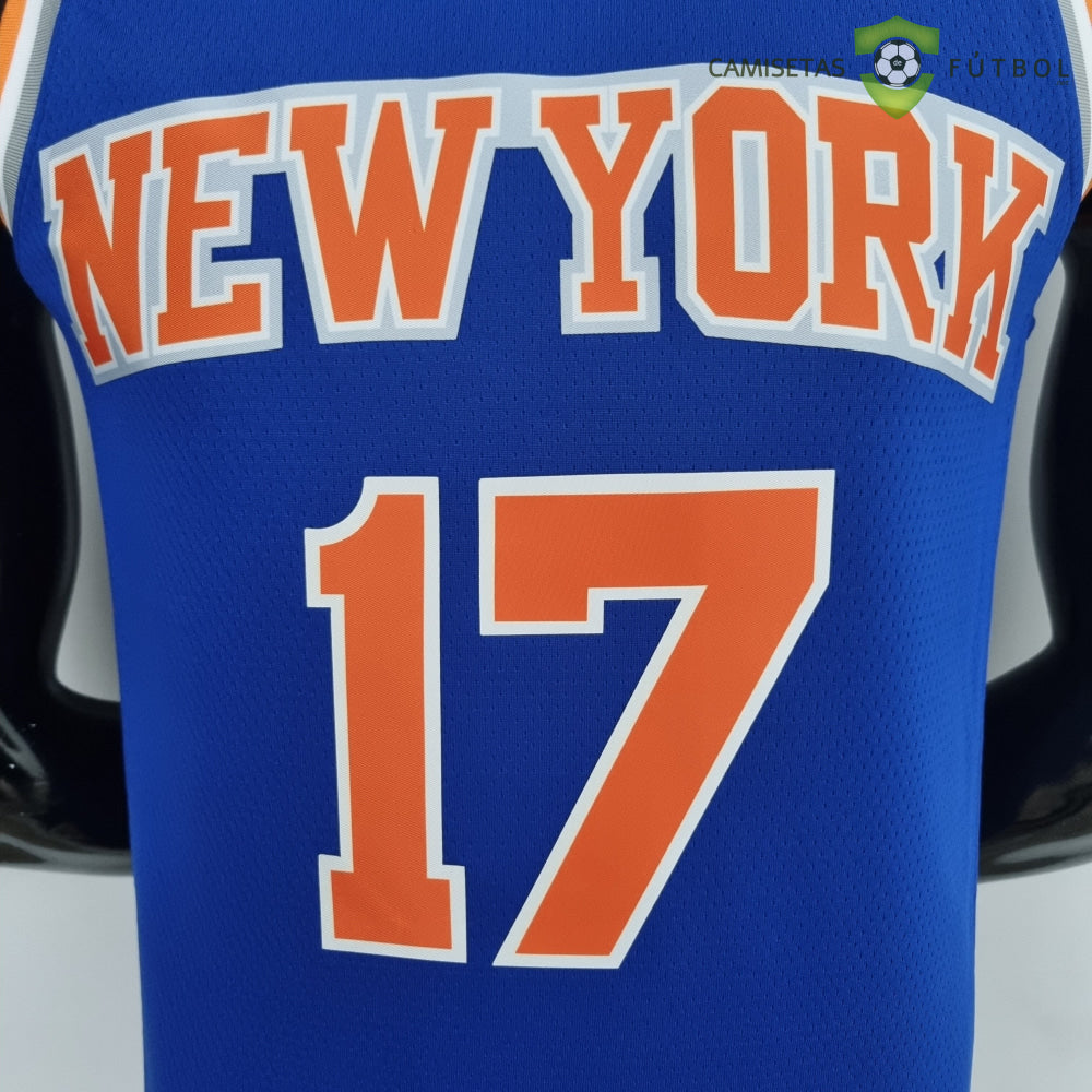 Camiseta New York Knicks 21-22 - Jeremy Lin 17 Azul Naranja Nba