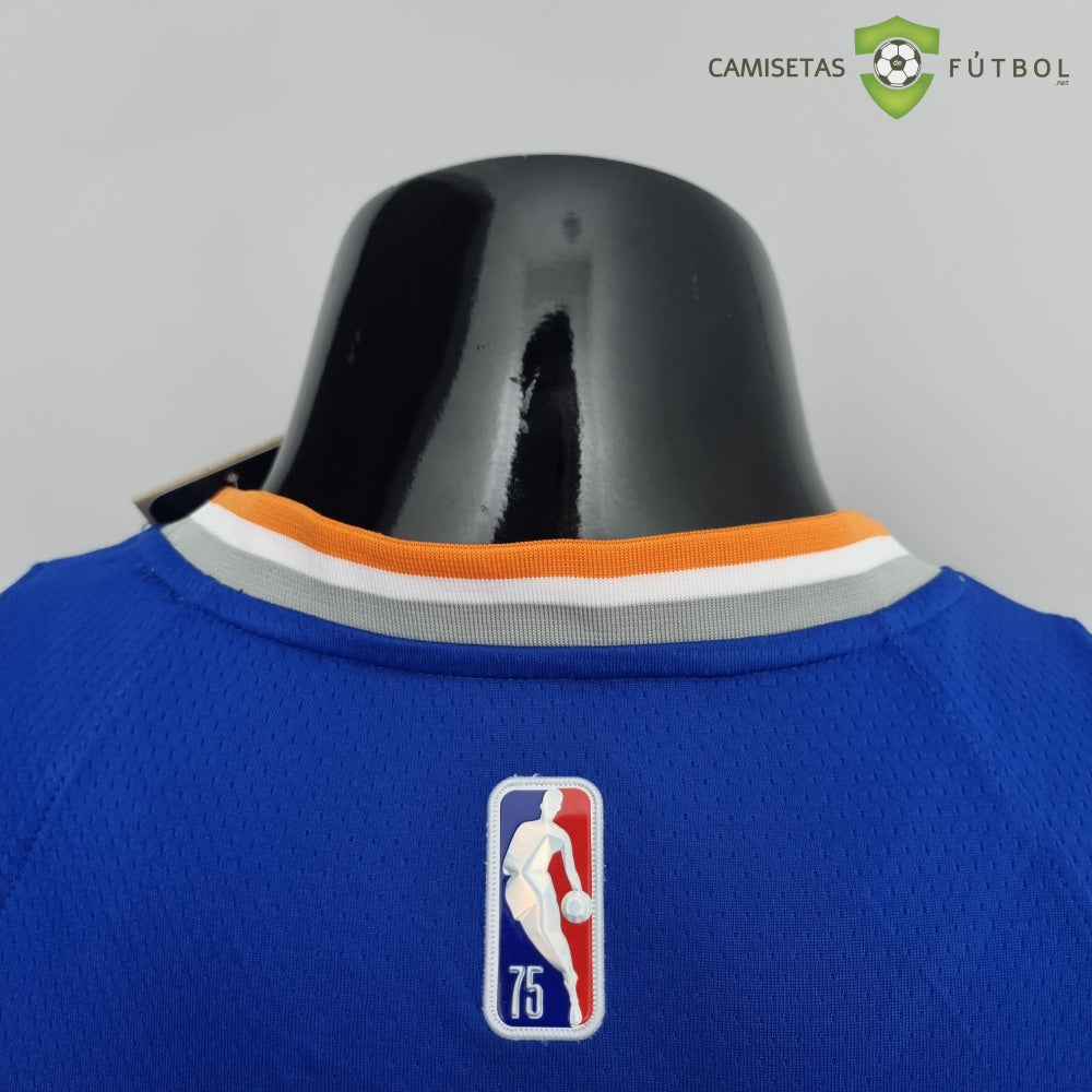 Camiseta New York Knicks 21-22 - Julius Randle 30 Azul Naranja Nba