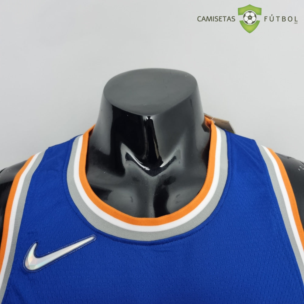 Camiseta New York Knicks 21-22 - Julius Randle 30 Azul Naranja Nba