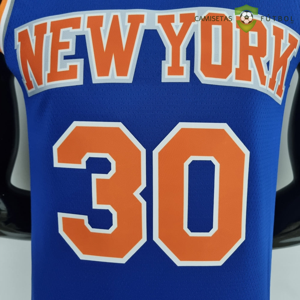 Camiseta New York Knicks 21-22 - Julius Randle 30 Azul Naranja Nba