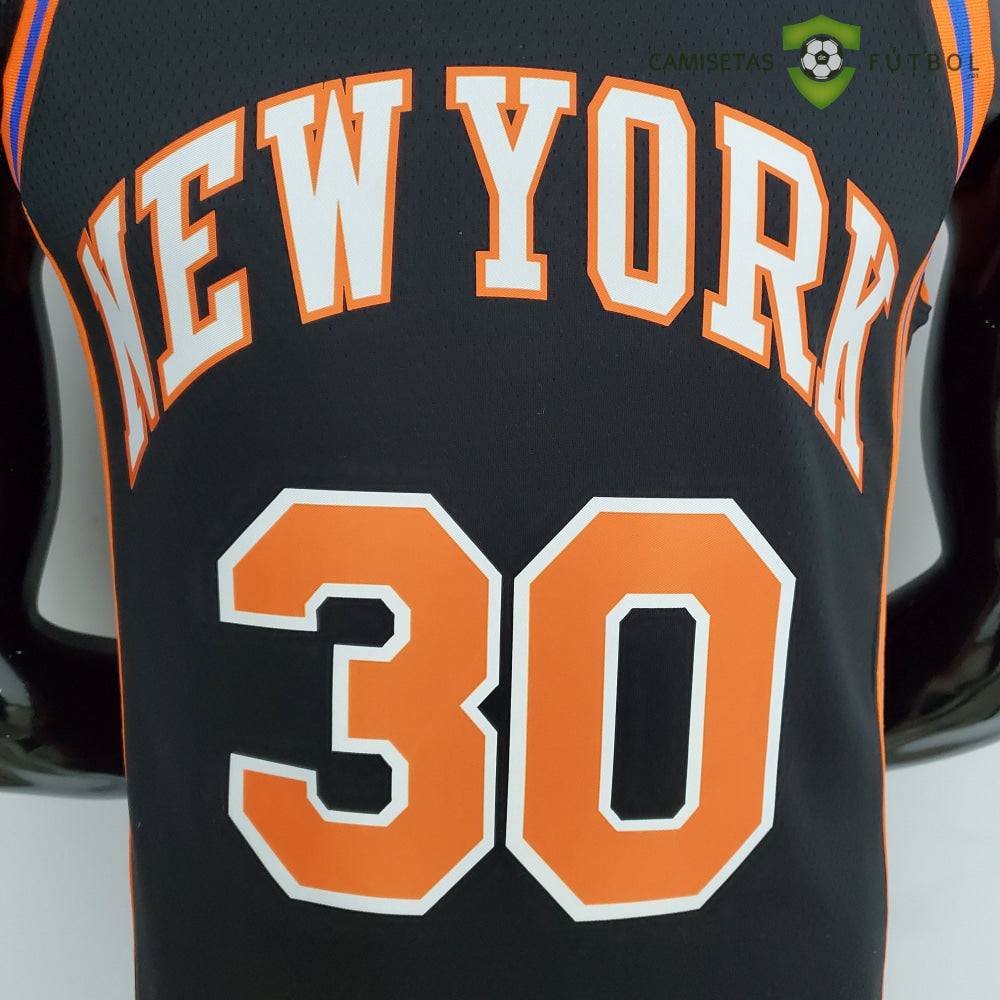 Camiseta New York Knicks 21-22 - Julius Randle 30 Negro Nba