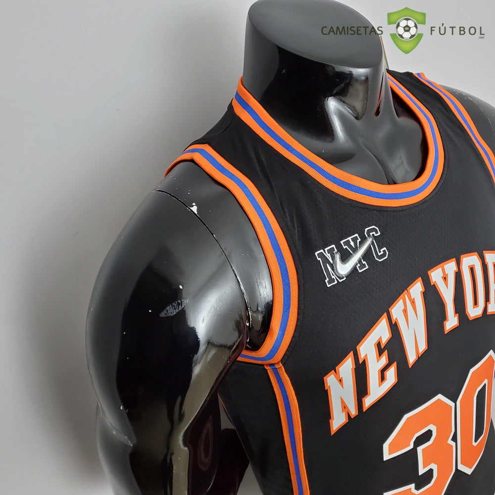 Camiseta New York Knicks 21-22 - Julius Randle 30 Negro Nba