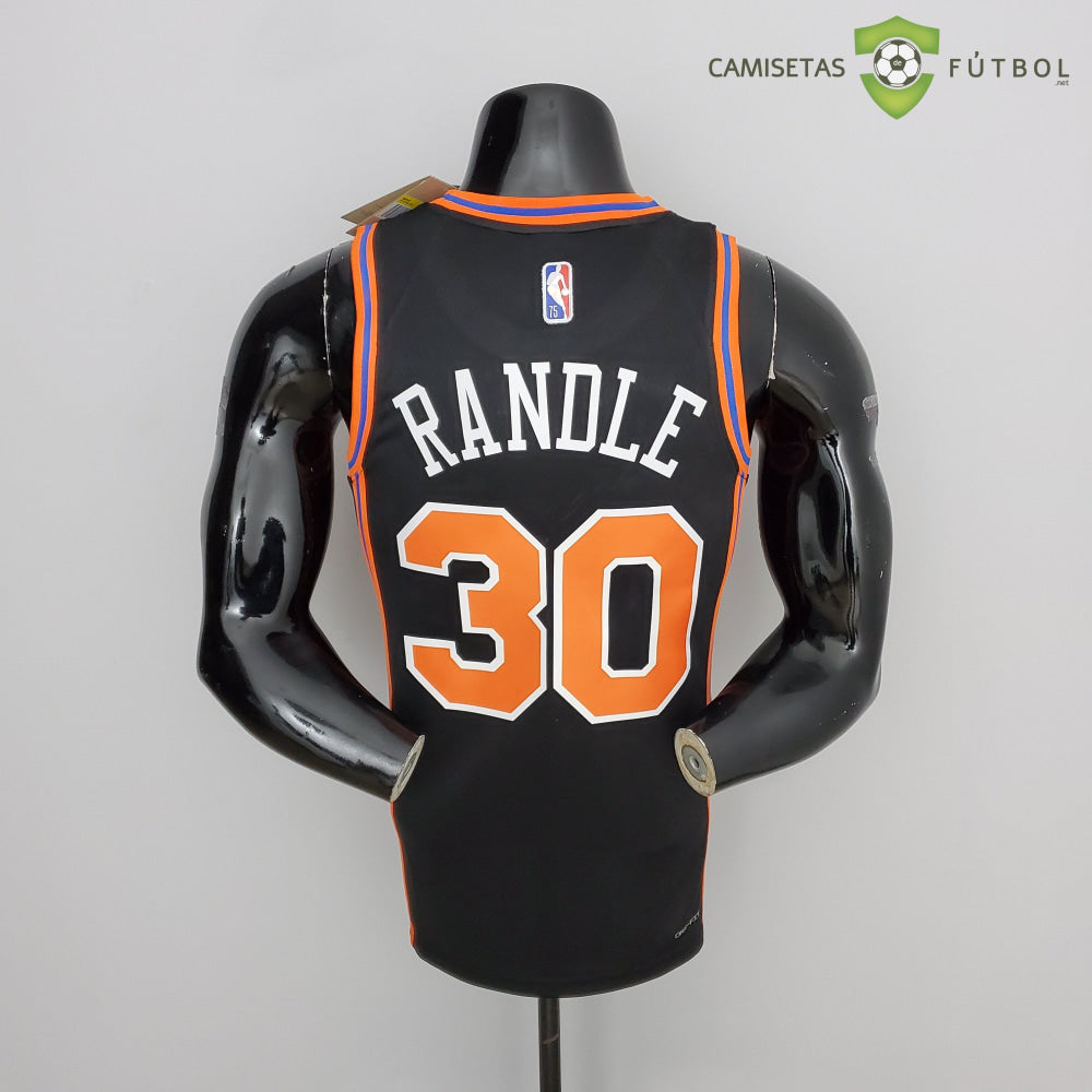 Camiseta New York Knicks 21-22 - Julius Randle 30 Negro Nba