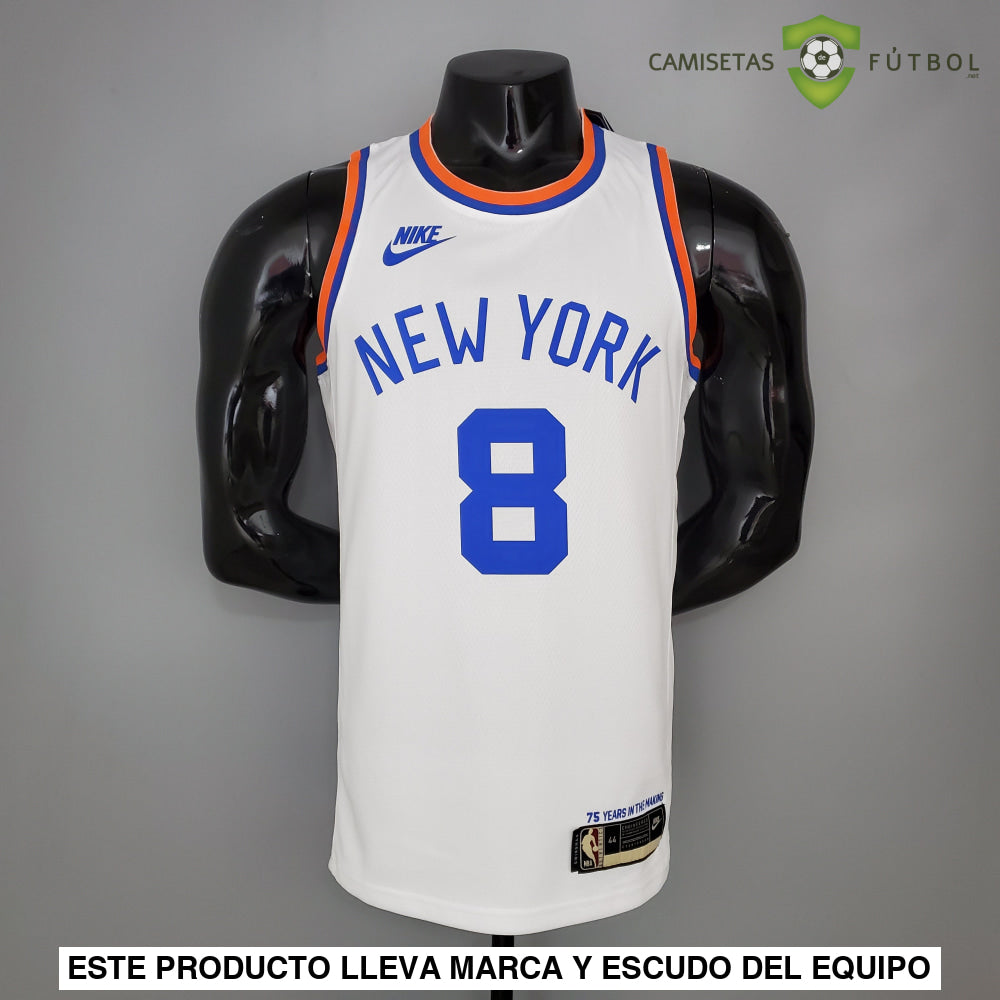 Camiseta New York Knicks 21-22 - Kemba Walker 8 Blanco Nba