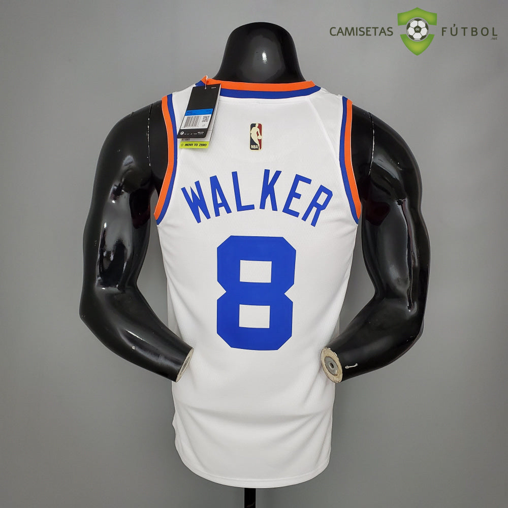 Camiseta New York Knicks 21-22 - Kemba Walker 8 Blanco Nba