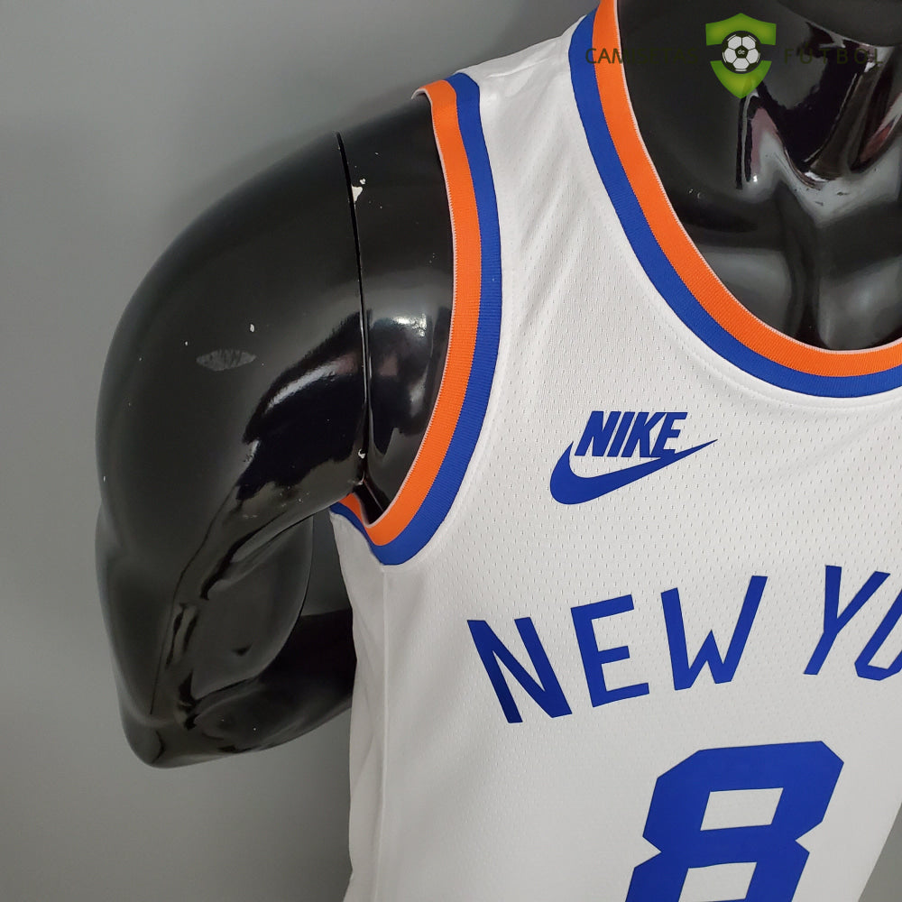 Camiseta New York Knicks 21-22 - Kemba Walker 8 Blanco Nba